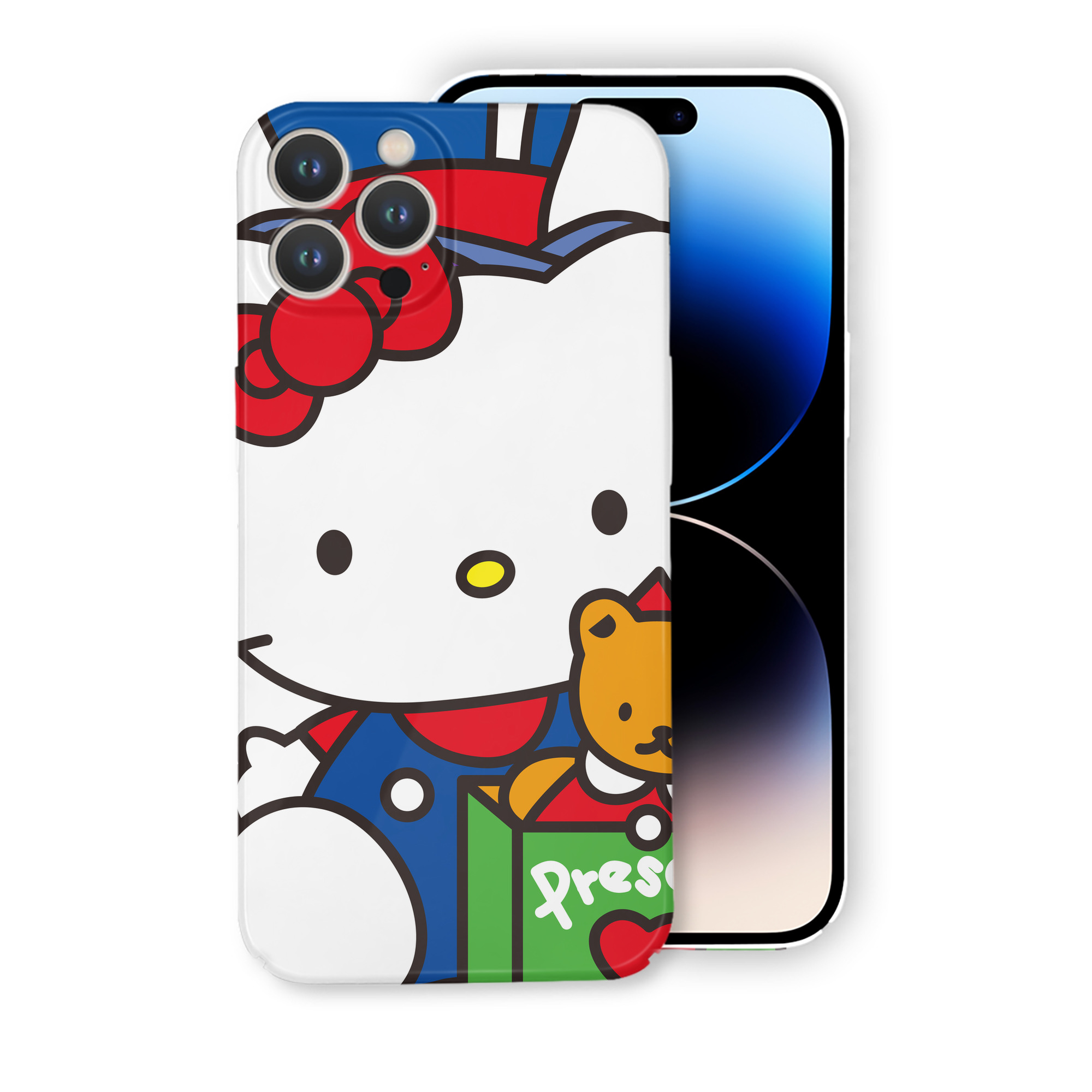 （画像用） Hello Kitty ハローキティ 【iPhone 14シリーズ対応】ハードケース